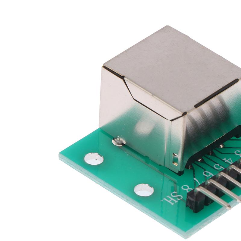 1Pcs Rj45 Adapter Board To Xh2.54 Modular Ethernet Connector Adapter Network Interface + Breakout Board + Pin Header