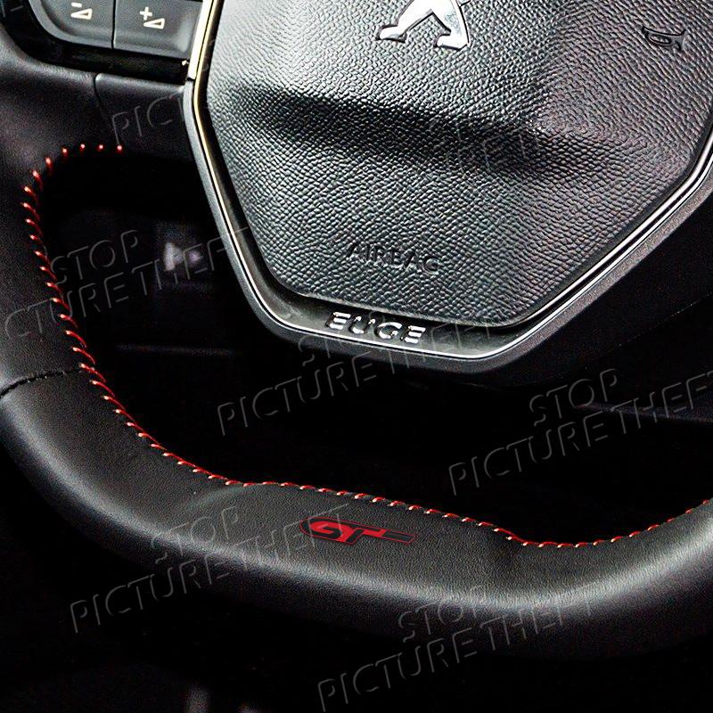 GT Logó Peugeot GT Line RCZ 2008 508 208 5008 3008 4008-hoz 3D Fém Jelvény Matrica Autó Kormánykerék Embléma Matrica Tartozékok