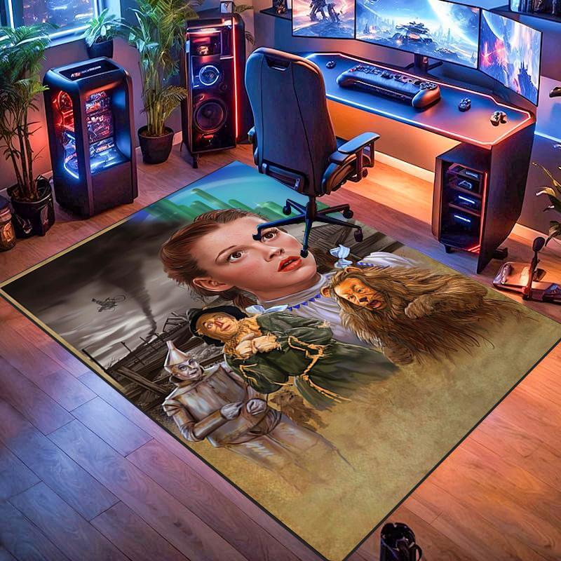 Fantasy Adventure Journey carpet printing Suitable for all seasons Doormat Christmas gifts Dormitory decoration