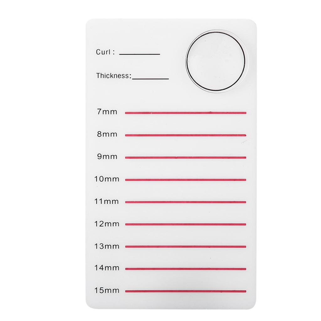 Oversized Grafting Eyelashes Stand Palette Eyelashes Extension Holder Silicone Pad Makeup Tool