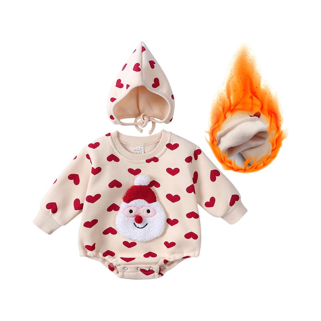 Kids' Christmas Bodysuit - Holiday Theme Romper Outfit