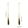 Golden Water Droplet Tassel Earrings, Anti Fading and Comfortable Design, Simple and Elegant, High-quality, Perfect for Women's Jewelry Accessories