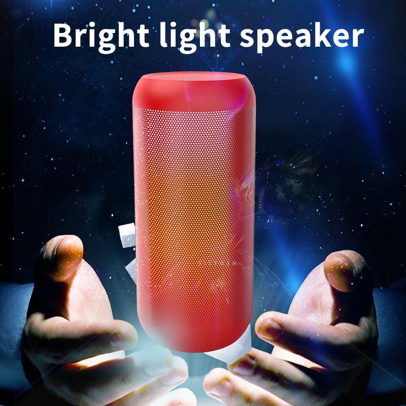 

AFK BT528 Bluetooth-compatible Speaker with Ambient Light,Support TF Card,U-Disk Black