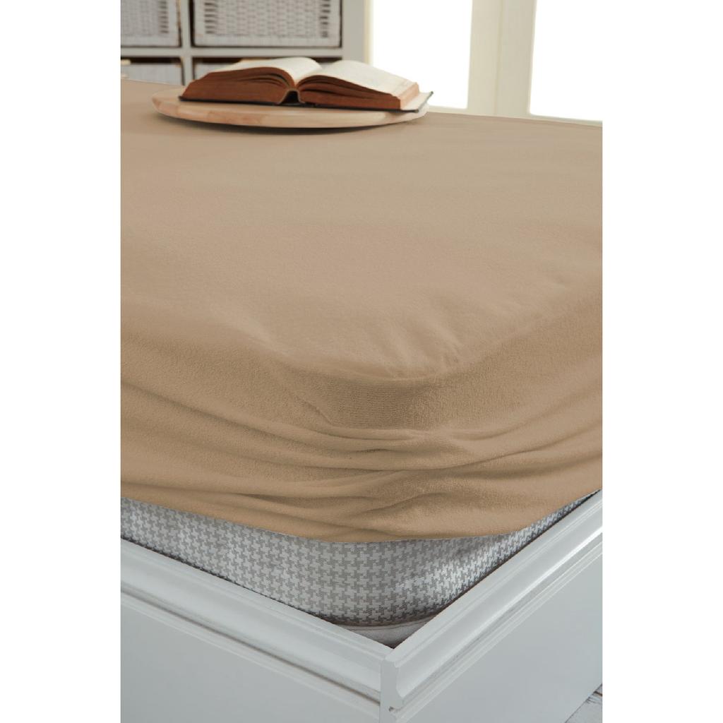 Micro Fitted Full Edge Water Liquid Proof Mattress Protector Mattress Sheet White