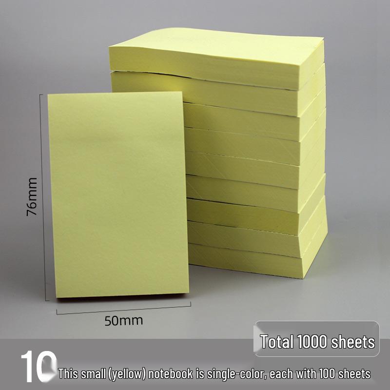 Sticky Notes for Students: Creative & Adhesive Memo Pads, Small Strips, Reusable, Self-Adhesive Labels