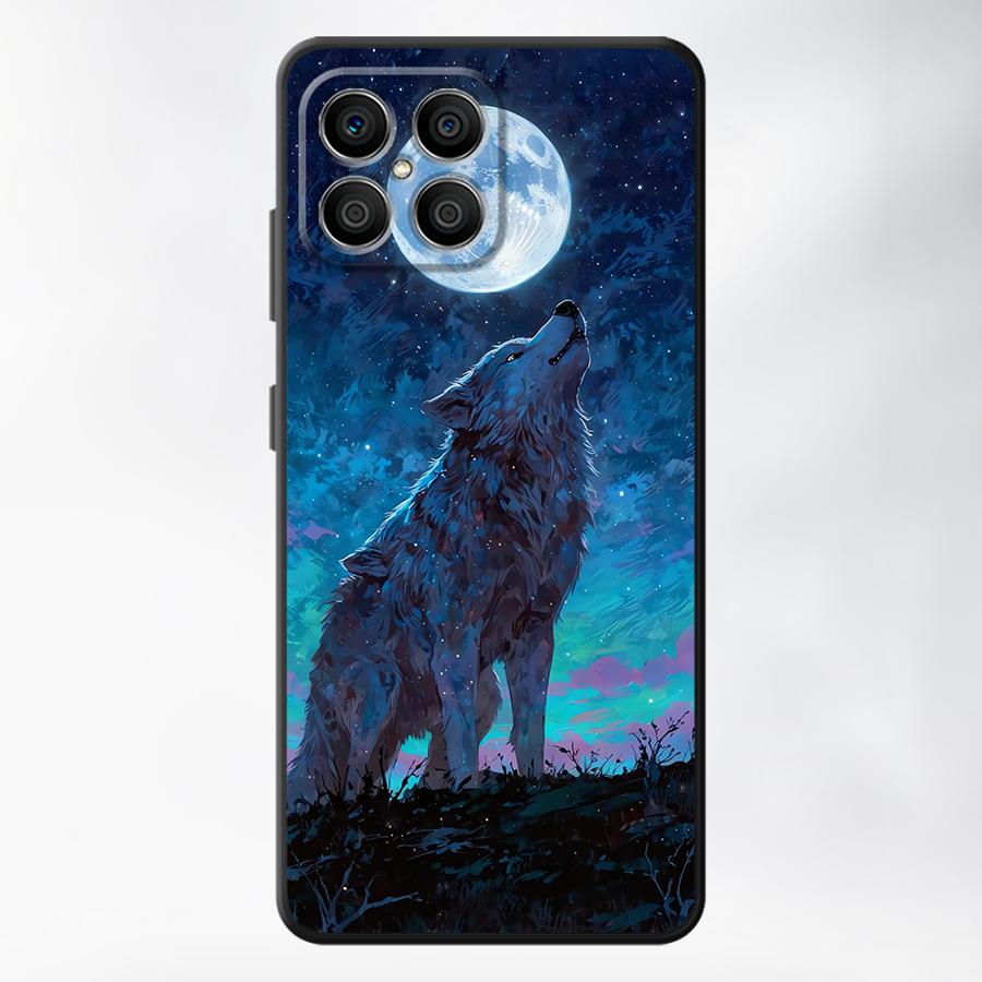 

Funda Phone Cover Case for Honor 90 8X X5b 200 400 Lite 70 X6 Magic5Lite X9a X8 X7 Wolf Forest Honor 8X