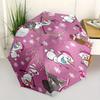 Olaf,Christmas Themed Folding Umbrella, the Best Choice for Gift Giving, 8 Ribs, Casual, Durable, Lightweight and Portable Travel Umbrella,