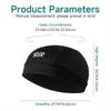 1Pc Summer Cooling Cycling Caps Sunscreen Quick Drying Helmet Liner Sweat Wicking Cycling Running Motorcycle Hat Fits for Men Women