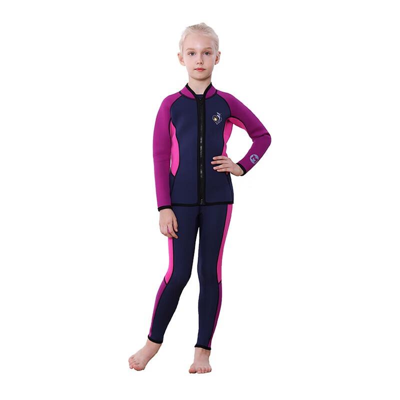 WEZHO Kids 3mm Two-Piece Thermal Wetsuit