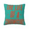 The Life Of A Showgirl TS Orange Square Pillow Cases Cushion Cover Awesome Decorative Pillowcover for Seat xcm