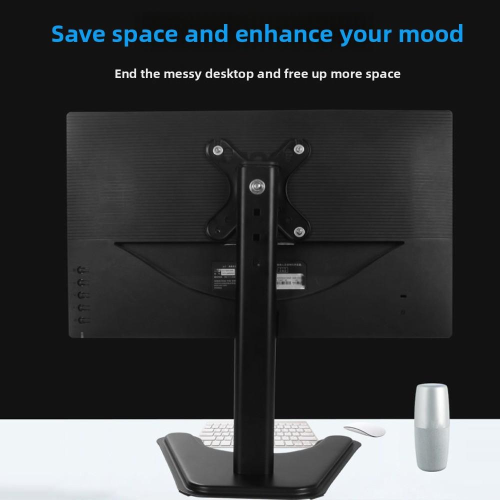 Large Base Computer Monitor Stand Adjustable PC Screen Stand Bracket Desktop Monitor Holder  Home