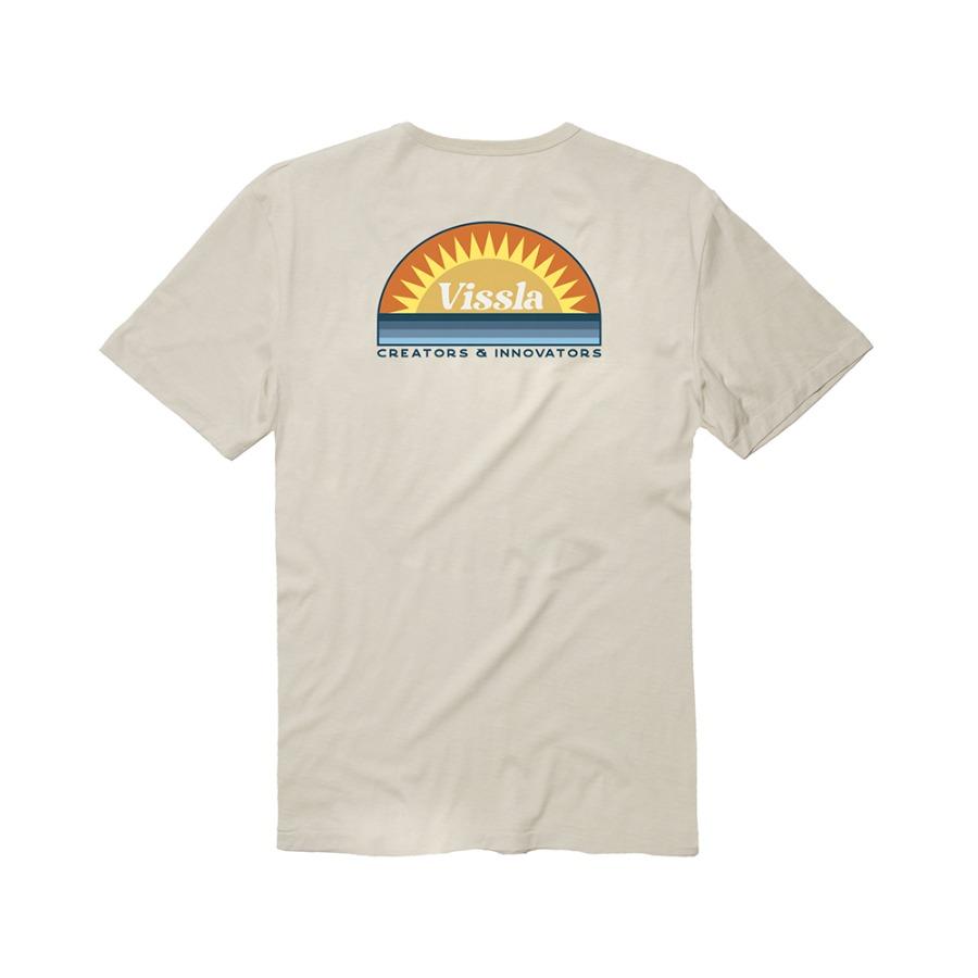 Bisla Sunsets Organic Pkt Tee-Bon L (V22S196171045893)