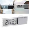Car Suction Cup Thermometer Car Thermometer Transparent Liquid Crystal Display Temperature