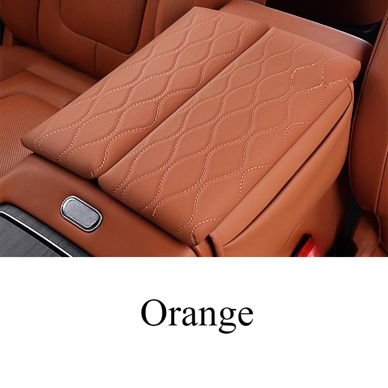 

For Seres Huawei AITO M9 2026 2026 Special Armrest Box Cover Central Storage Height Pad Interior Modification Car Accessories оранжевый