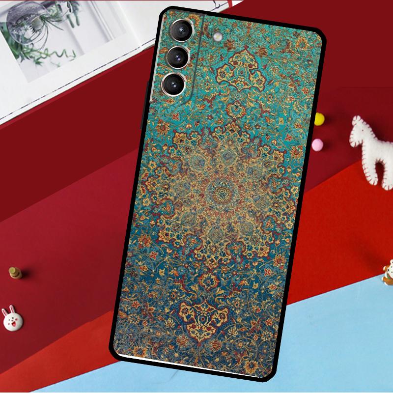 

Искусство персидского ковра Чехол Для Samsung Galaxy S26 S25 S24 S21 S22 S23 Ultra S10 Plus S20 FE S25 FE Чехол для телефона Galaxy S24 Plus