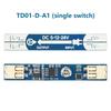 DC5V/12V/24V Touch Sensitive Switch Module Built-In Infinite Dimming 4A Line Light Cabinet Light Intelligent Sensor