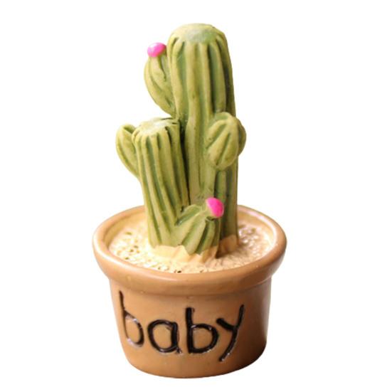 

Бонсай Реалистичный Привлекательный Миниатюрный Сделай сам Фея Суккуленты Украшения для Сада жёлтый