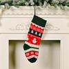 Christmas Stockings Socks Santa Snowman Hanging Xmas Tree Ornaments Decor New Year Gift