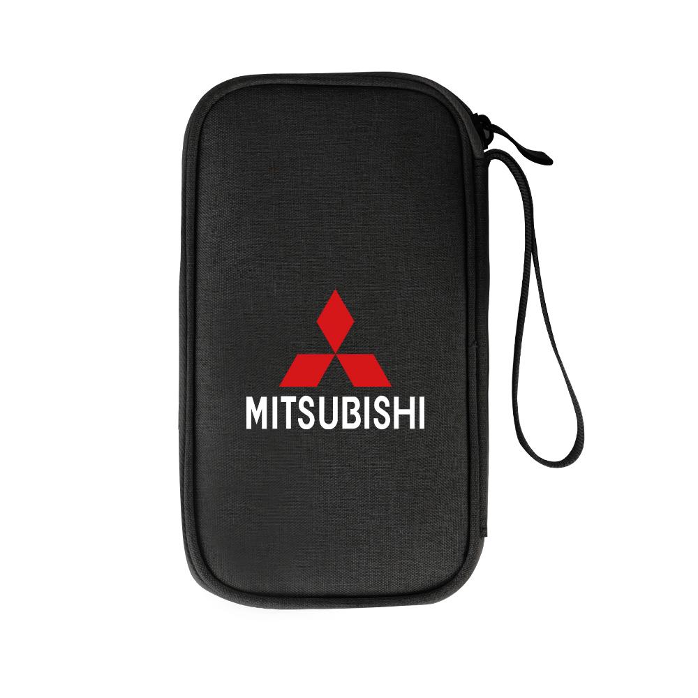 Wielofunkcyjna torba do przechowywania kluczy, telefonu, kabli danych w samochodzie Akcesoria samochodowe Dla Mitsubishi 9 Ralliart X EX ASX L200 Colt Lancer