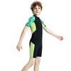 Boy's 2.5MM Short-Sleeve One-Piece Wetsuit
