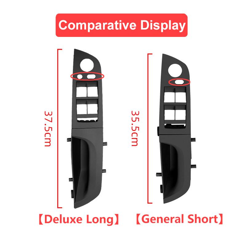 Pentru BMW Seria 3 E90 E91 318 320 325 328 05-12 Mâner interior al mașinii, panou interior ușii șoferului, capac ornamental bej negru