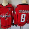 Hockey Jersey Washington Capitals Team Sports Fan Apparel Red White Sizes S-XXXL