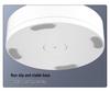 Compact Foldable Office Desk Fan: Rechargeable, Oscillating, Strong Wind, Long Battery Life, Portable for Student Dorms
