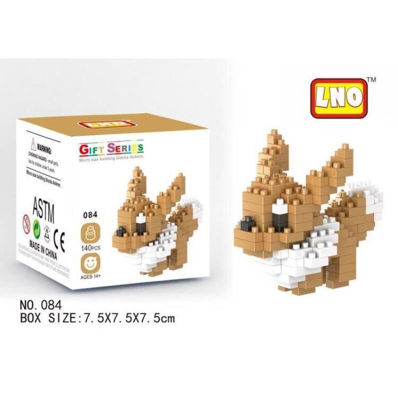 Pokemon Pikachu Series Diy Diamond Building Block Lego Toy Birthday Present