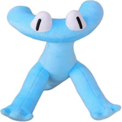 Žalsvai mėlynas Rainbow Friends 2 skyriaus pliušinis žaislas | 20 cm Rainbow Friends 2 skyriaus pliušinis minkštas žaislas lėlė