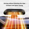 New Electric Car Heater Air Cooler Fan 12V Portable Demister Defroster Heating Fan 200W Dryer Windshield Defogging Accessroi