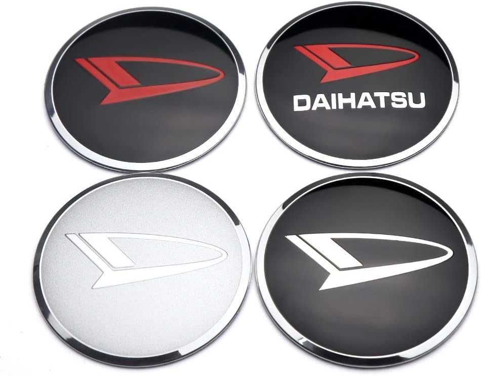 Daihatsu Wheel Center Cap Emblem Sticker Hub Cap Tucker Hijet Rocky Atley Taft Campus