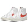 New Nike Blazer Mid 77 Vintage White Mantra Orange BQ6806-110