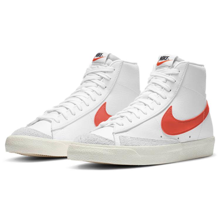 New Nike Blazer Mid 77 Vintage White Mantra Orange BQ6806-110