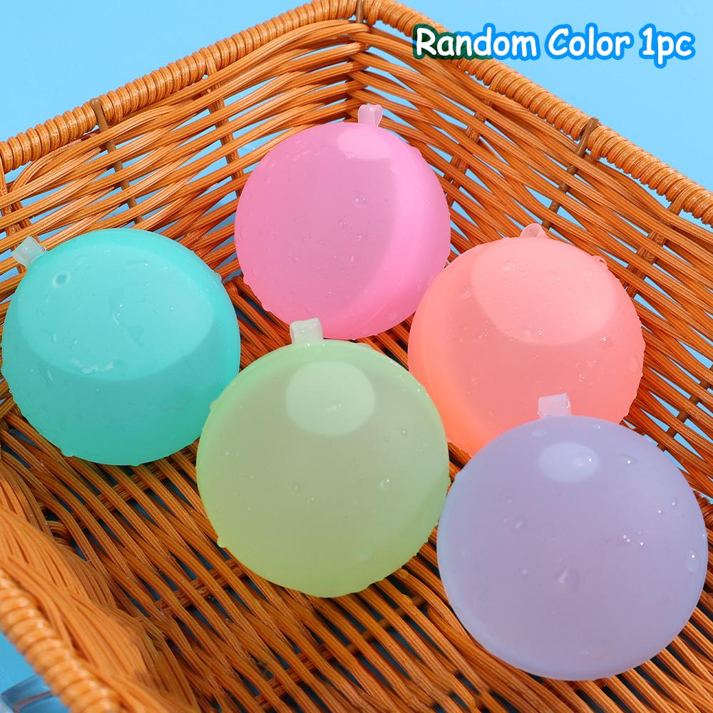 

Reusable Magnetic Water Balloons Set For Pool Beach Summer Outdoor Toys 1/3/5Pcs Amusement Play Supplies For Kids Ages 3-12
