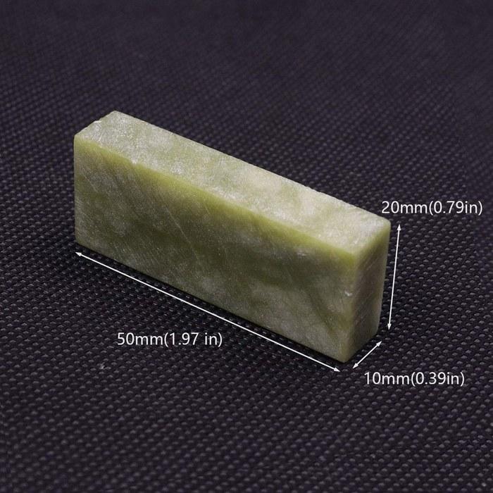 Atoplee Grit 10000# Knife Sharpener Fine Stone (1, 1.97x0.79x0.39 Inch) Green