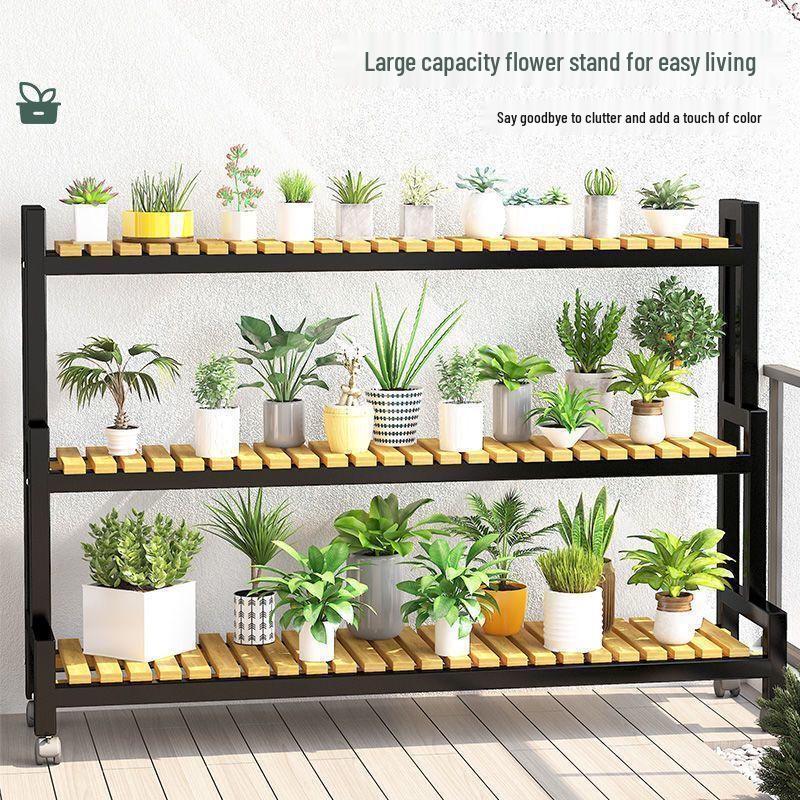 HC Mobile Multi-tier Plant Stand