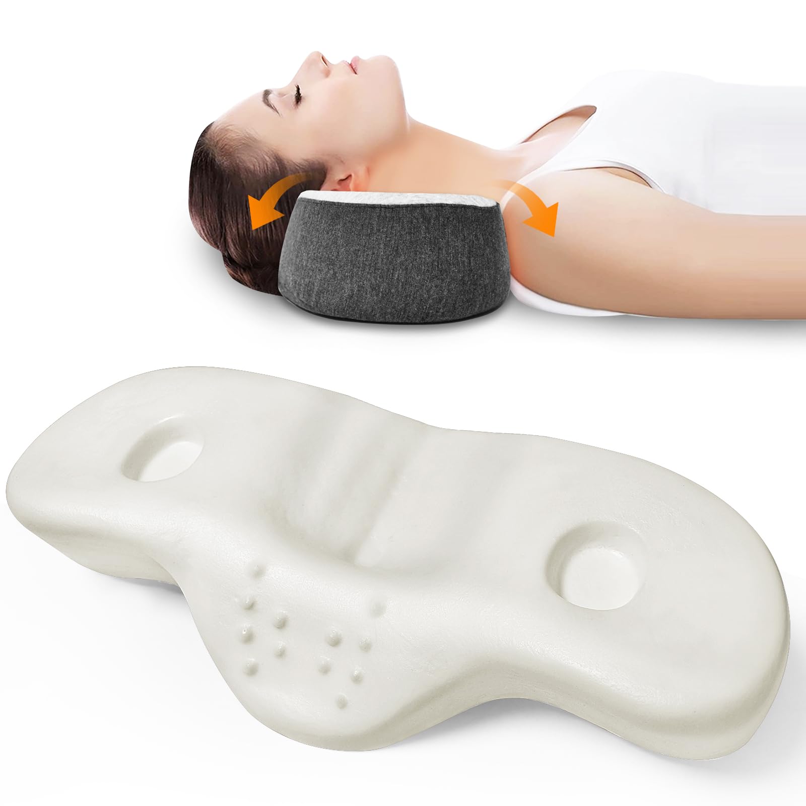 

[2025 New Model] Popular Pillow, Memory Foam Pillow, High Resilience Neck Pillow, Pillow for Side and Back Sleepers, Moderate Firmness, Removable