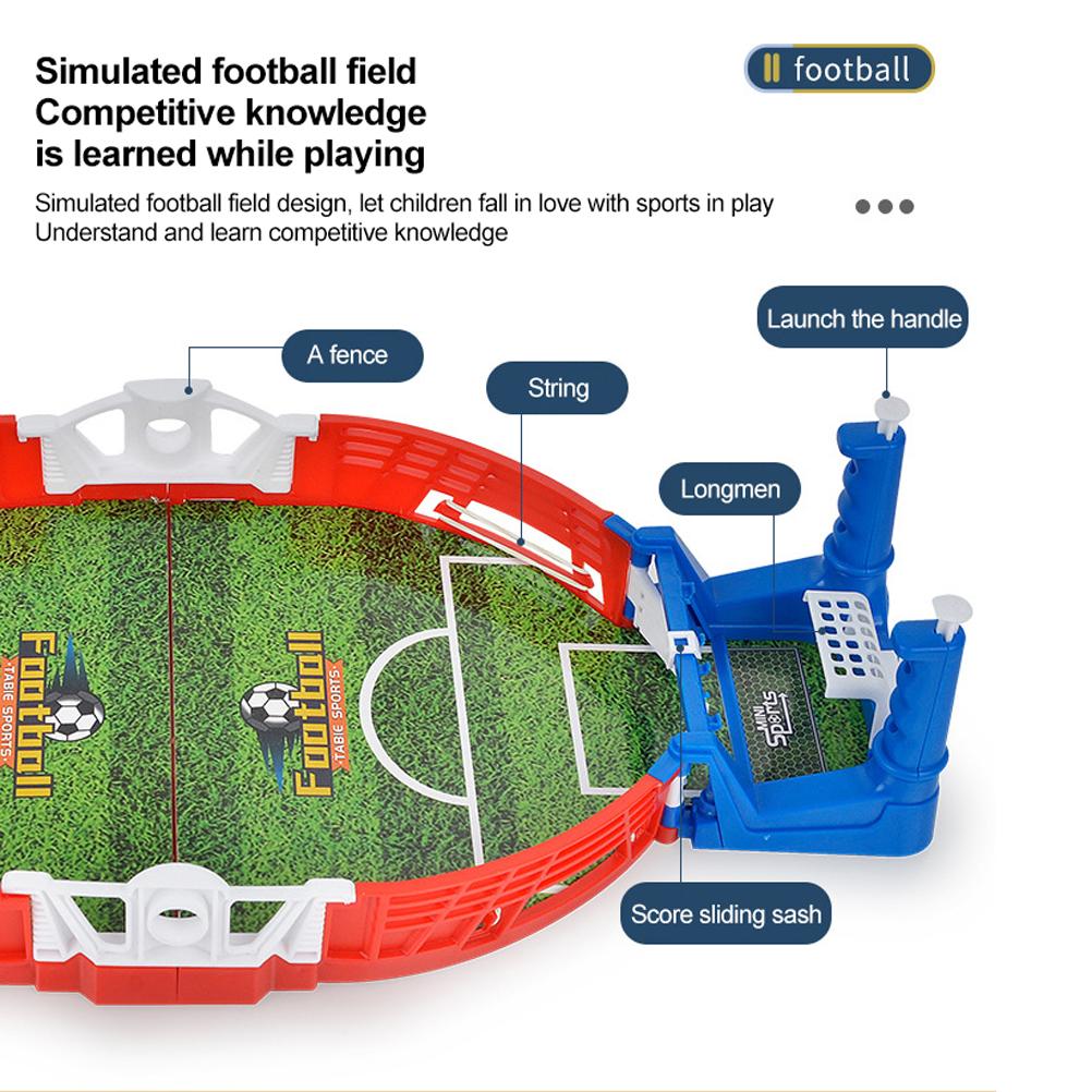Tabletop Football Games Soccer Board Game Indoor Portable Sports Table Board for Kids and Family