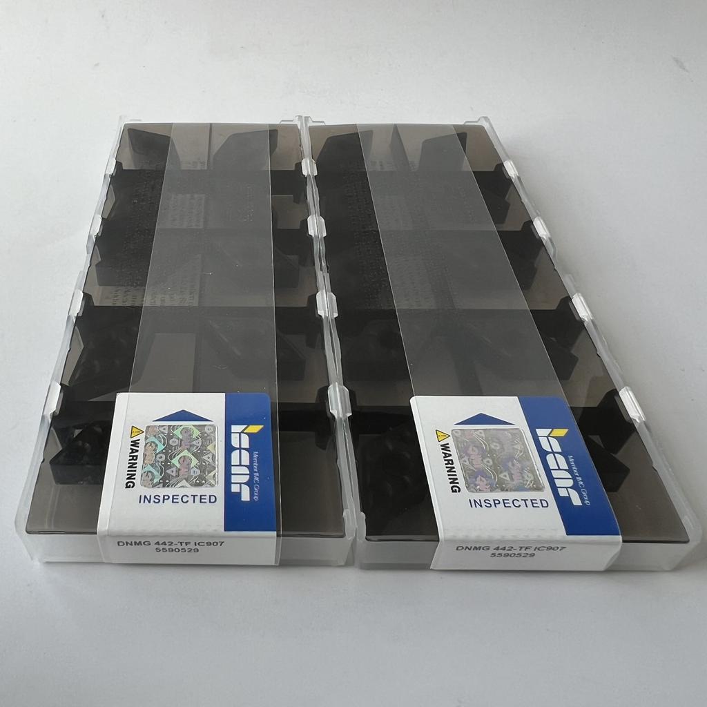 ISCAR / DNMG150608-TF IC907  / Industrial Indexable Carbide Inserts 10 Pcs