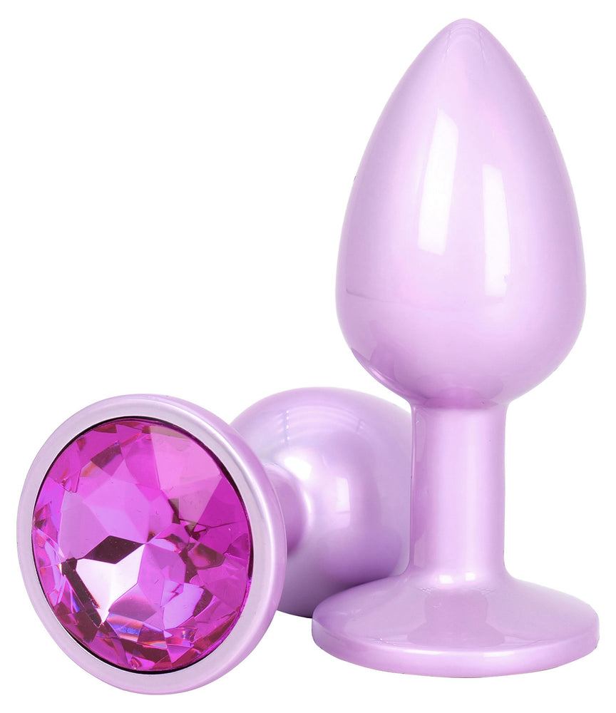 Plug Bijou Shine like a star 6 x 2.7cm Rose - happiness TOYJOY - Bijoux Anal