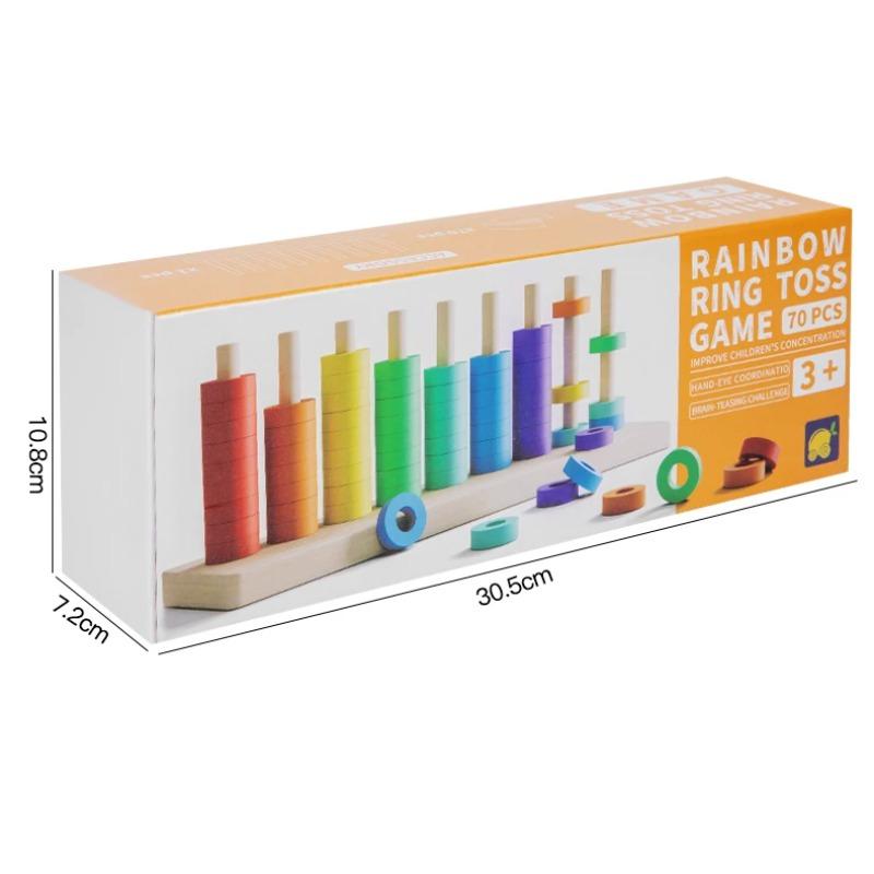 Wooden Montessori Colors Cognitive Matching Game Early Learning Educational Toys For Children Kids Logical Thinking Training