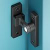 90 Degree Door Latch Sliding Door Lock Bolt  Indoor Bathroom Door Buckle Right Angle Door Bolt Window Cabinet Locks Hardware