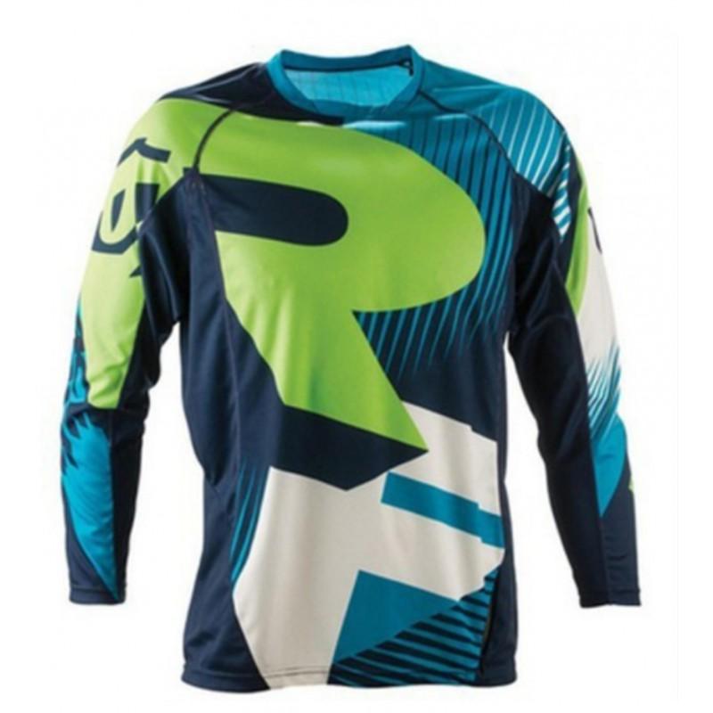 Men Women Cycling Jersey Long Sleeve Quick Dry Breathable Mountain Bike Riding Shirt Outdoor Sports
