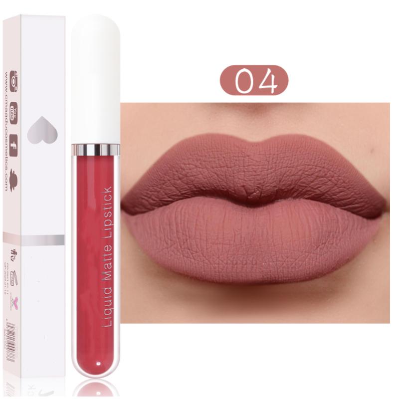 Matte Velvet Lipstick  Lip Gloss Long Lasting Non-marking Red Sexy Waterproof Liquid Lipsticks Lip Makeup Cosmetics