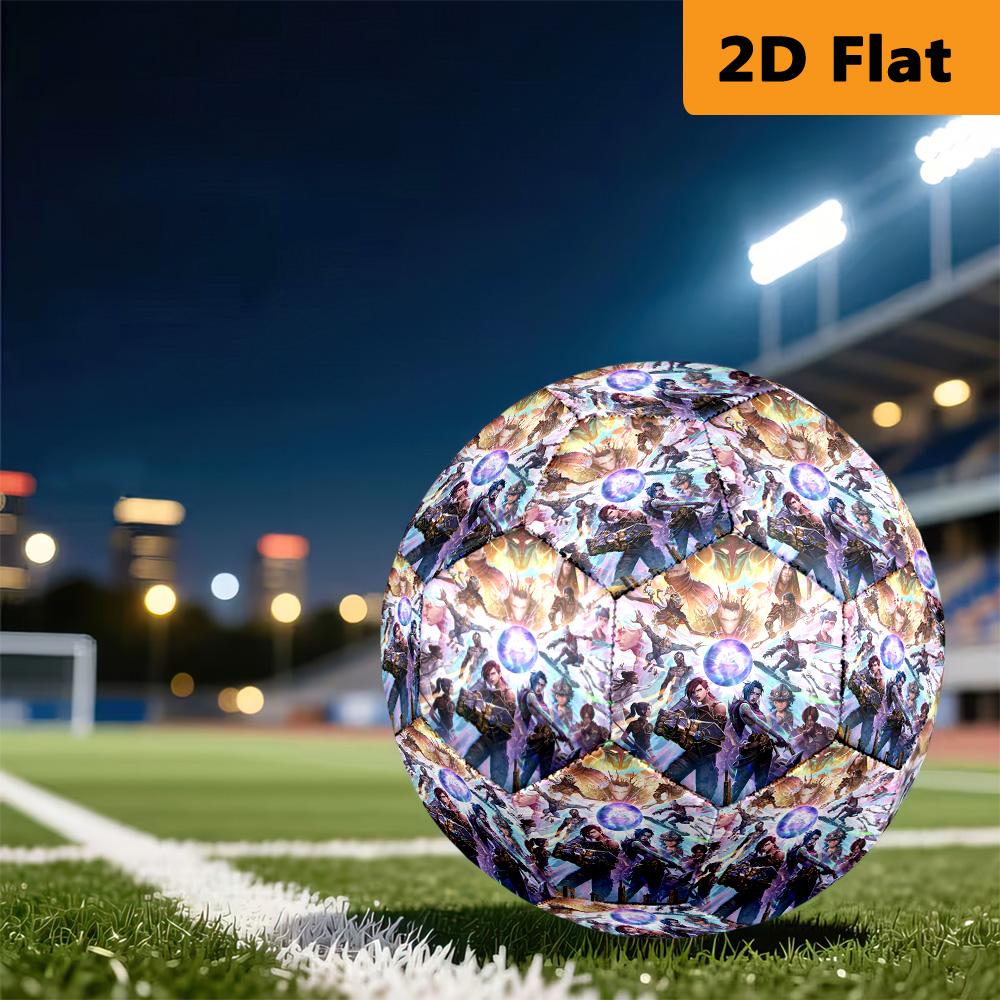 Fantasy Warriors Unite Soccer Ball Suitable for Both Training and Competition Outdoor Sports Very Elastic High Elasticity Entertainment