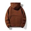 Autumn and Winter Hat-removable Cardigan Sweatshirt Men's Warm Top Plus Velvet Thickened Hooded Couples Wearing Double-sided Coats