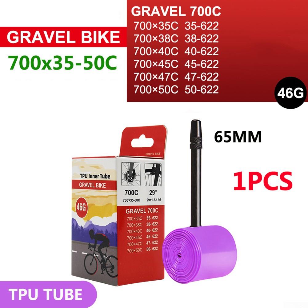 Purple Gravel Bike Inner Tube Responsive Acceleration