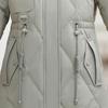 Real Fur Collar Middle Age Women Winter White Duck Down Coats Vintage Plus Size Parkas Hooded 2024 Elegant Thick Warm Down Jackets Woman Outerwears