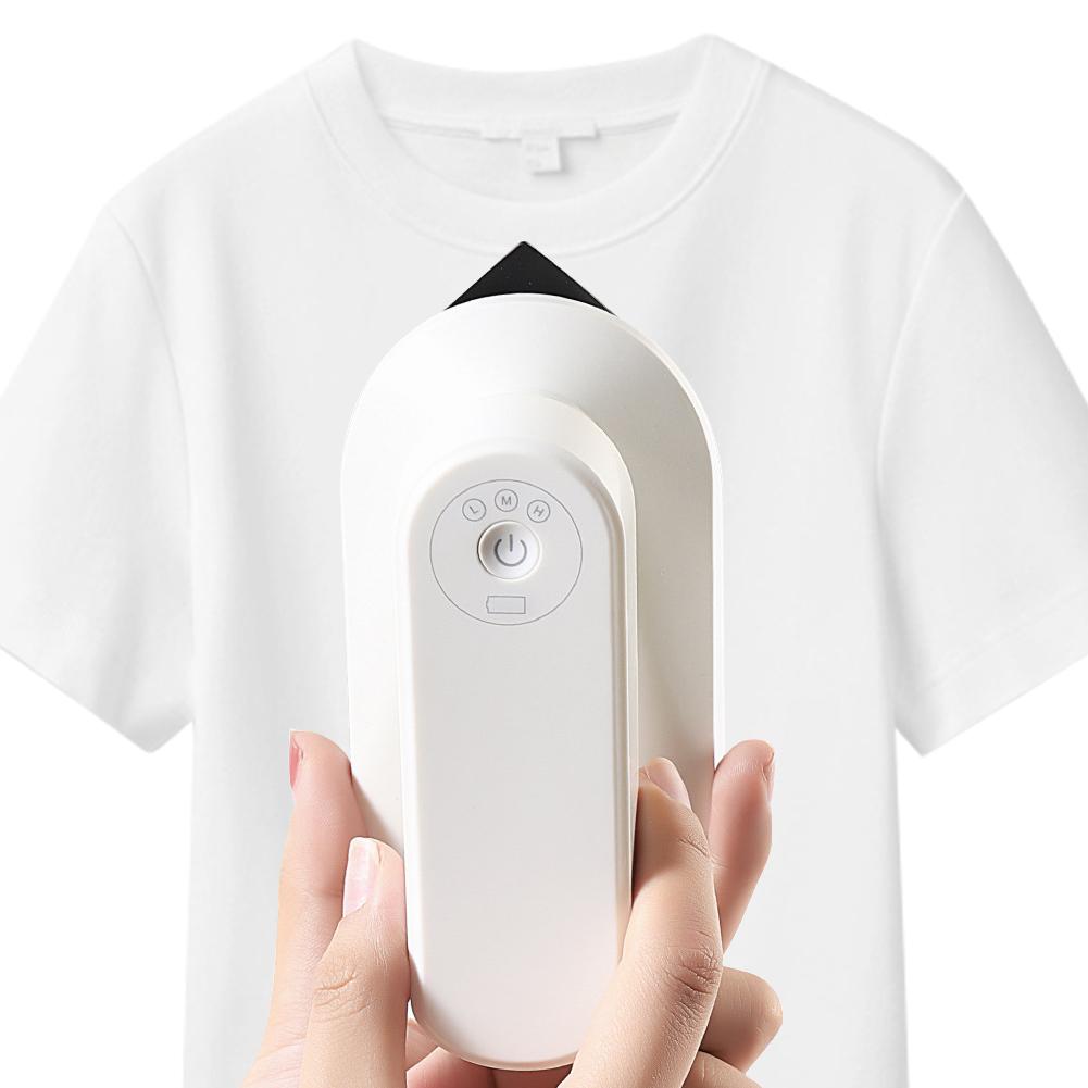 USB Rechargeable Handheld Fabric Steam Iron 3 Heat Levels 110 W Mini Handheld Steamer Steamer for Travel College Dorm Essentials