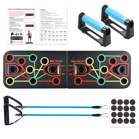 Multifunctional Push-up & Abdominal Trainer Folding Fitness Board